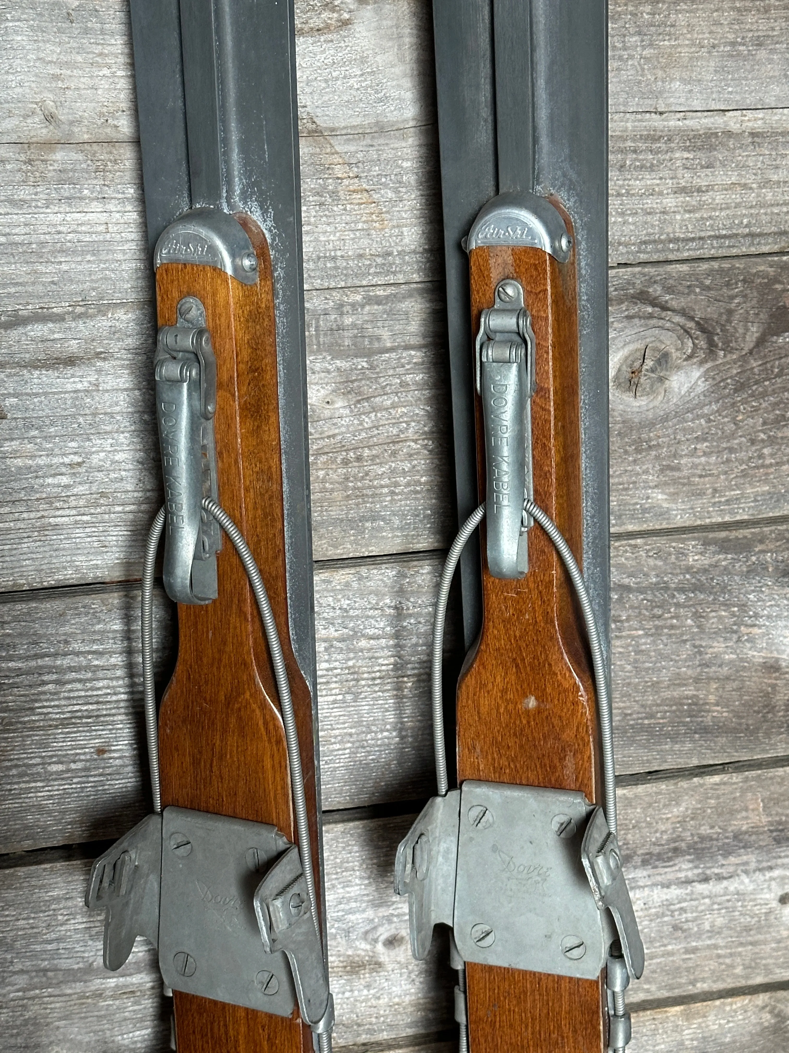 1940s Metal Air Ski Downhill Skis