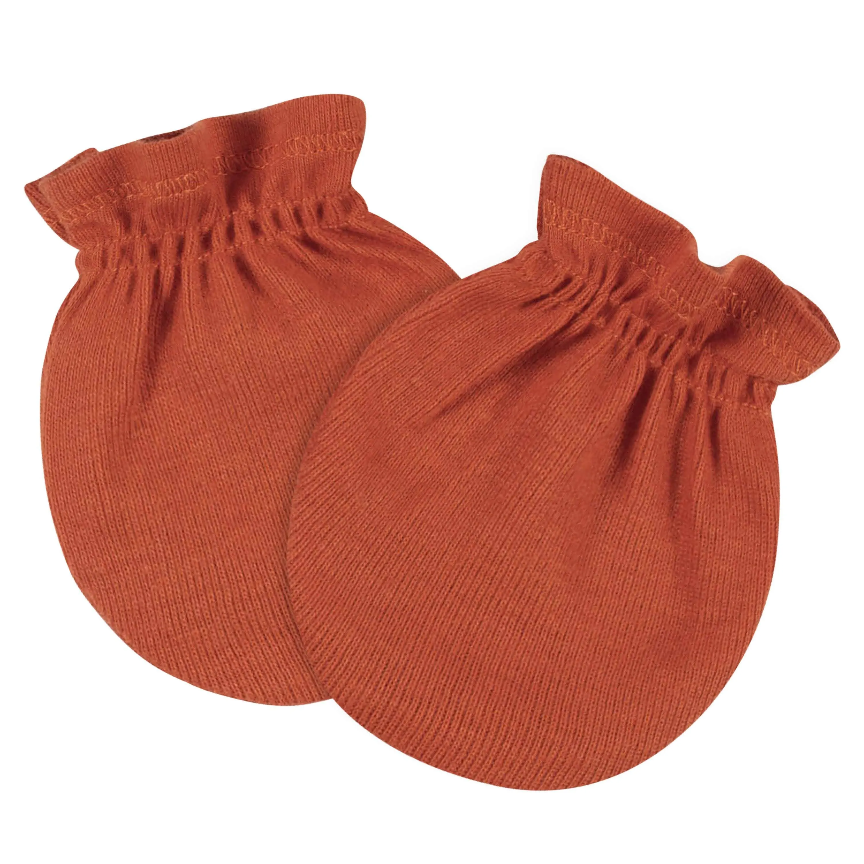 4-Pack Baby Boys Fox No Scratch Mittens