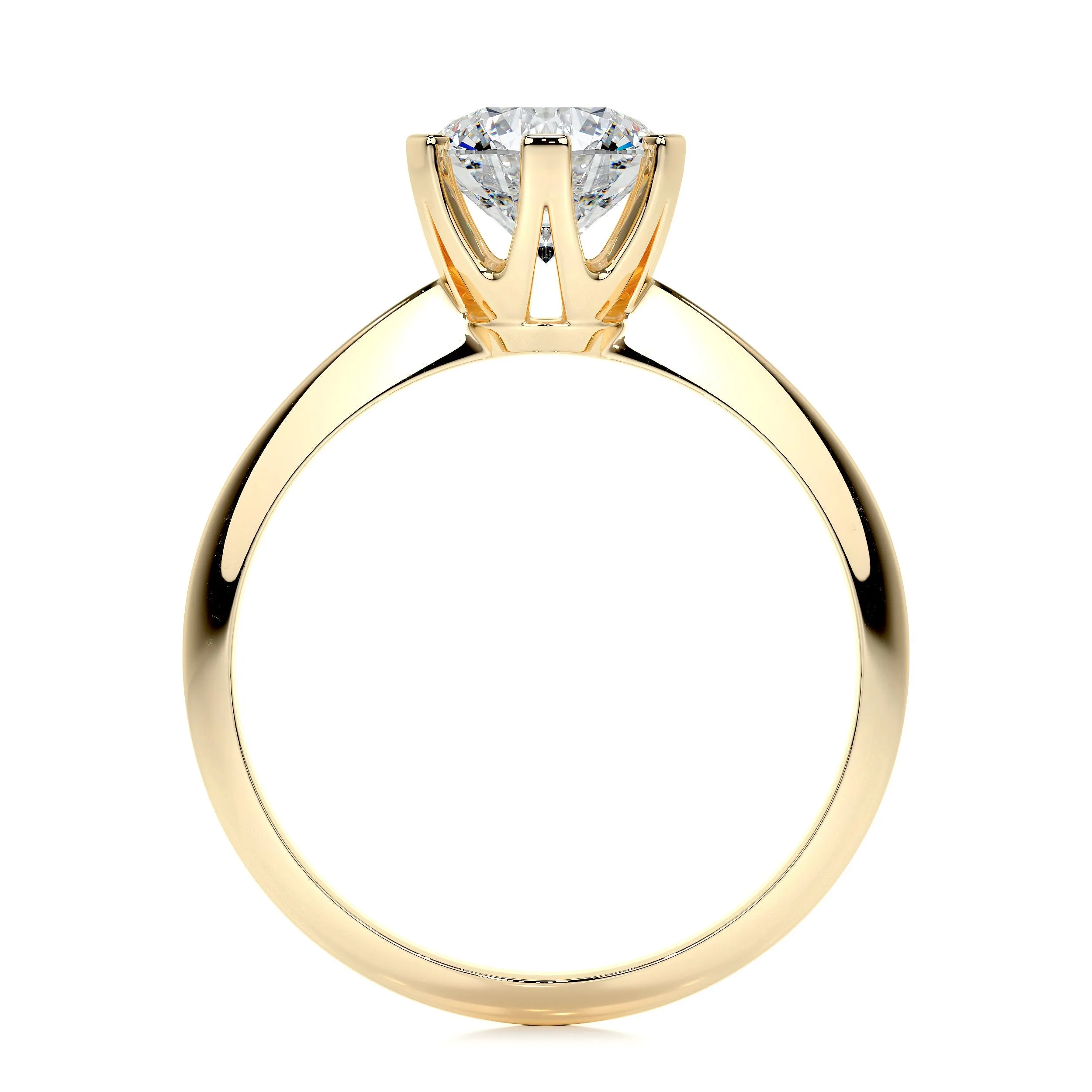 Alexis Lab Grown Diamond Ring -18K Yellow Gold