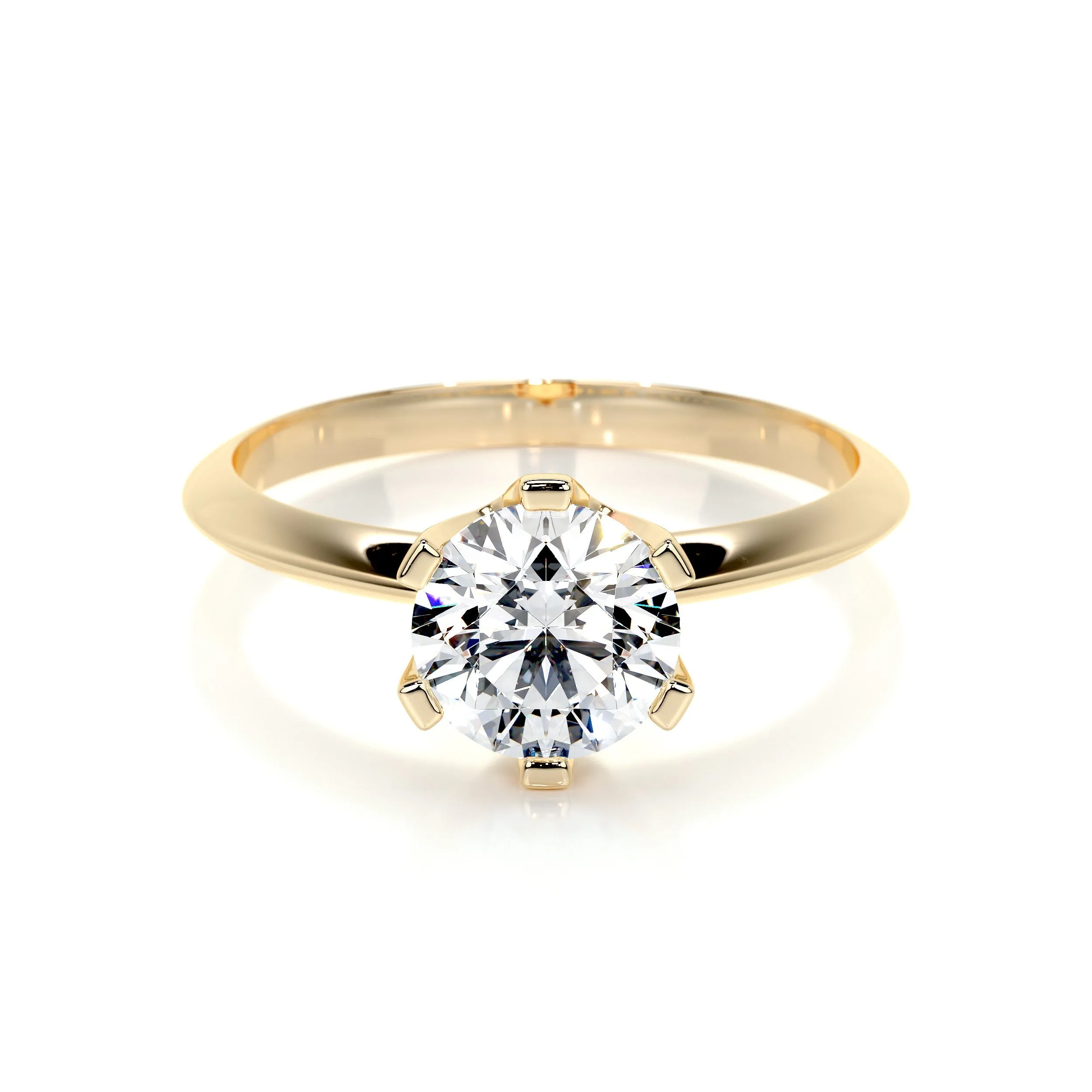 Alexis Lab Grown Diamond Ring -18K Yellow Gold