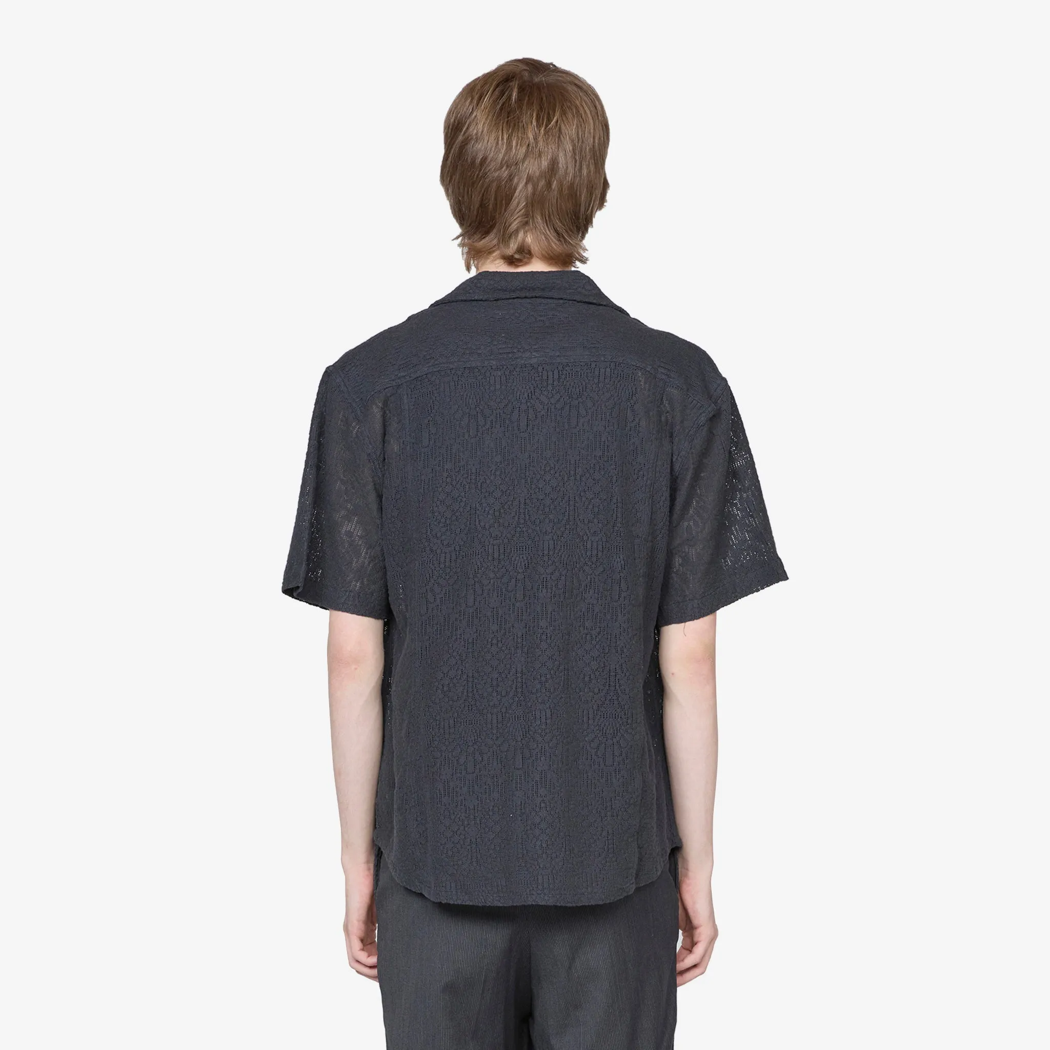 Alhambra Short Sleeve Camp Shirt Black