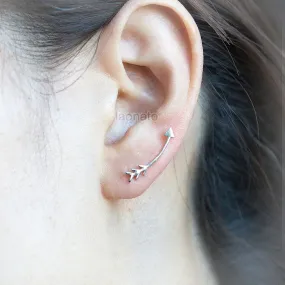 Arrow Ear Climber, ear cuff