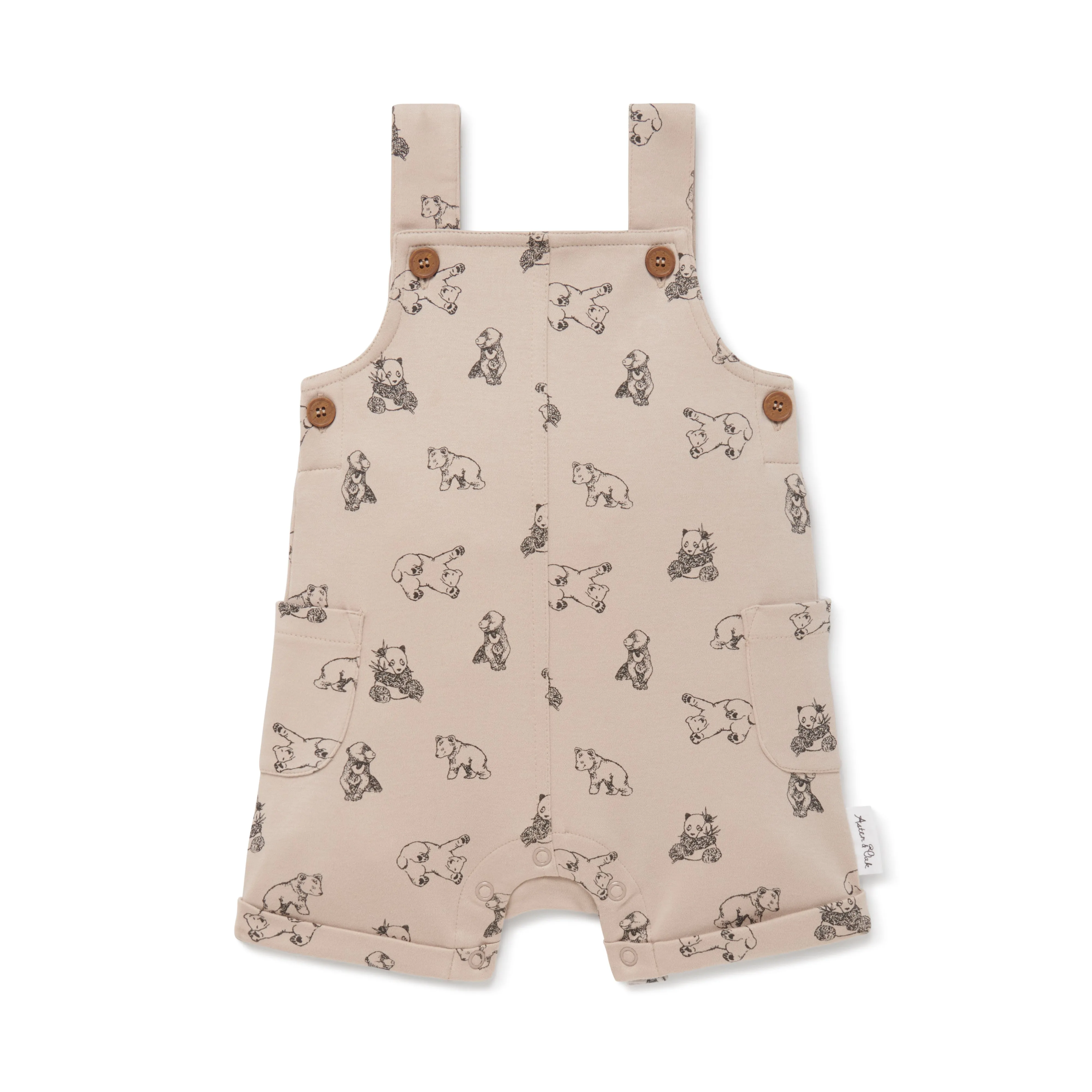 Aster & Oak Bear Overalls