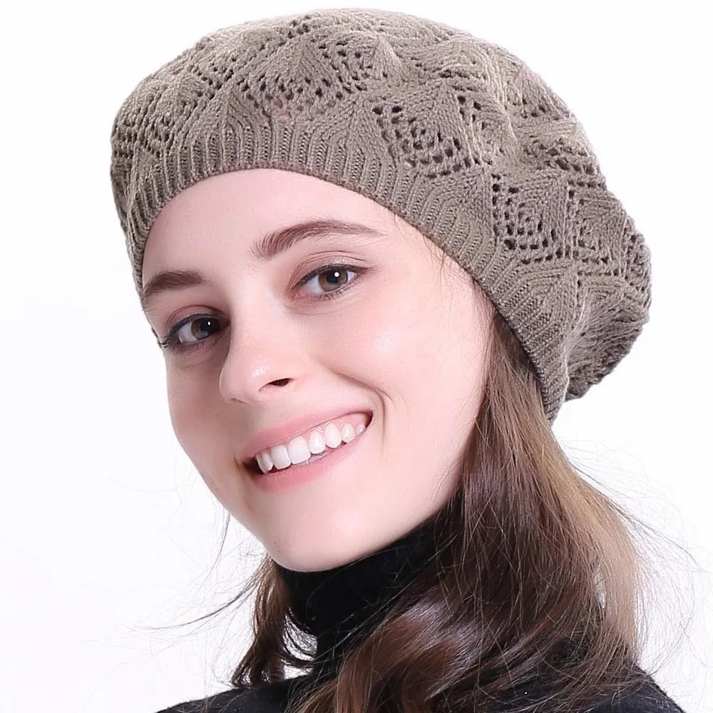 Beret Queen Nebraska (Dark Grey)