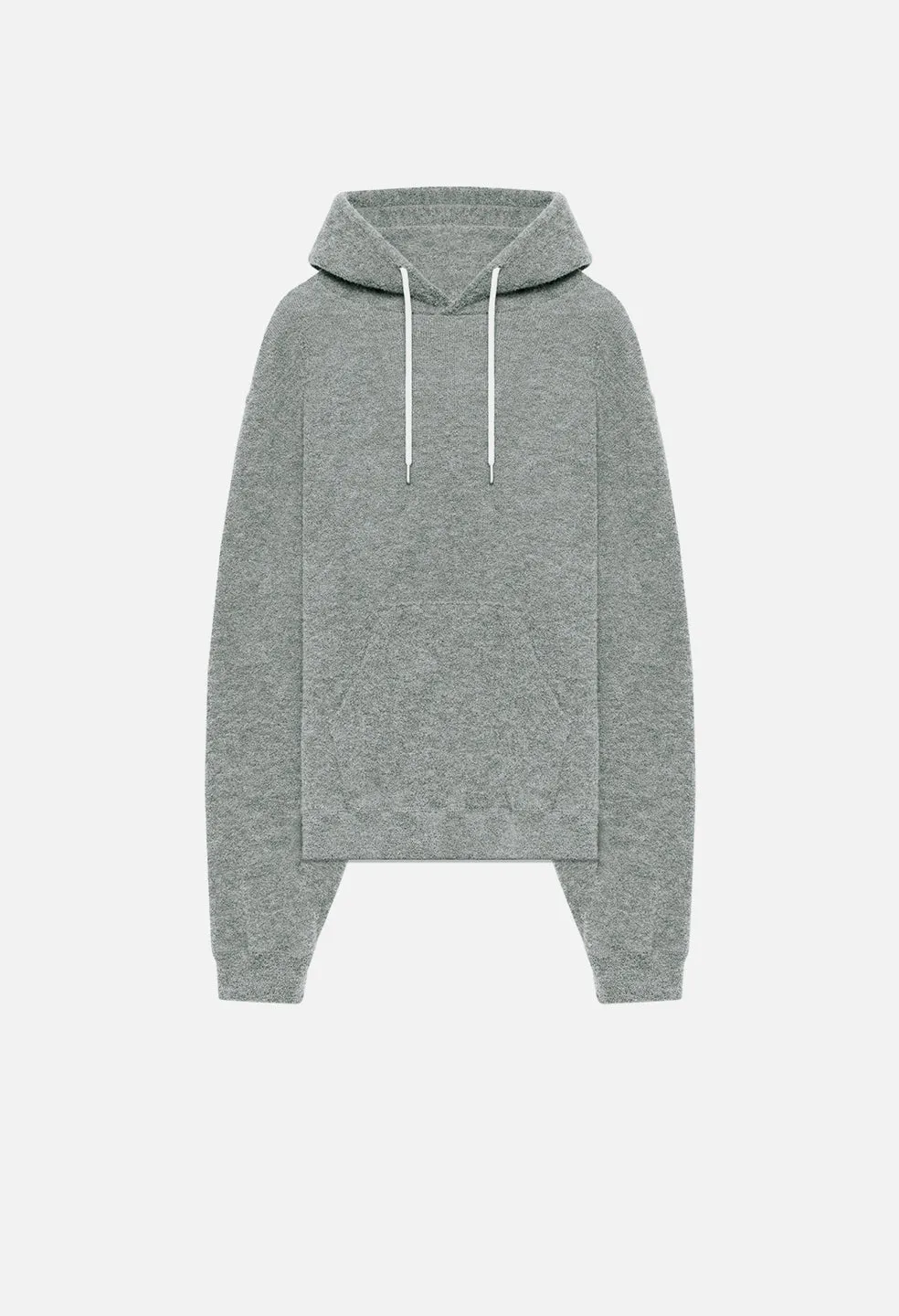 Boucle Beach Hoodie / Cement