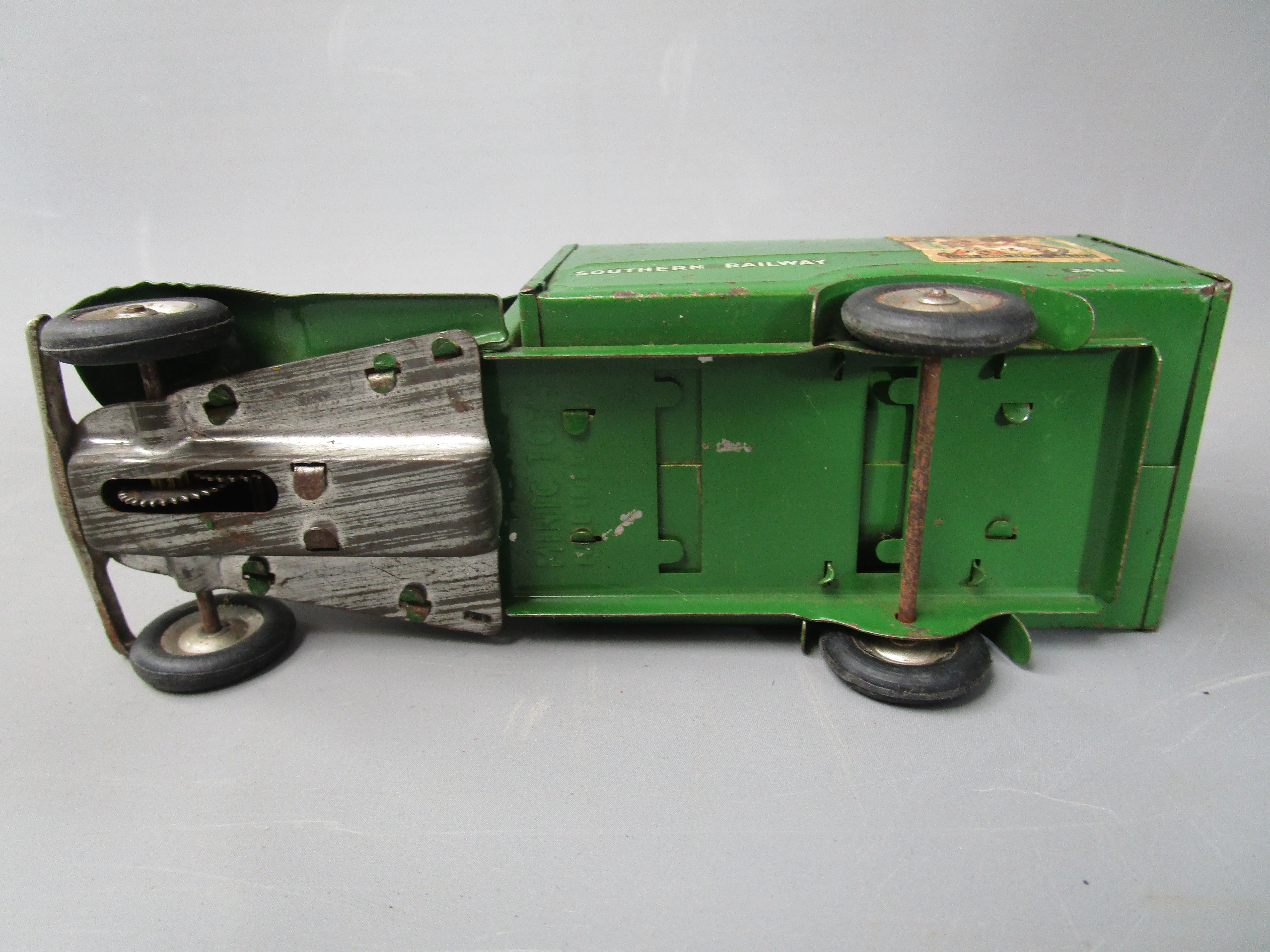 Boxed Tri Ang Minic Southern Railways Delivery Van Toy Vintage c1960