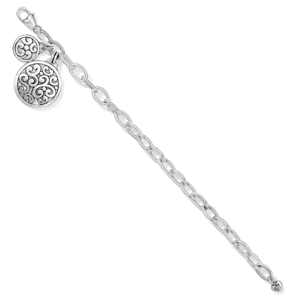 Brighton Contempo Medallion Link Bracelet