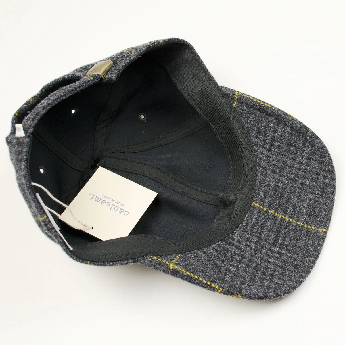 cableami - Wool Classic Check B.B. Cap - Gray