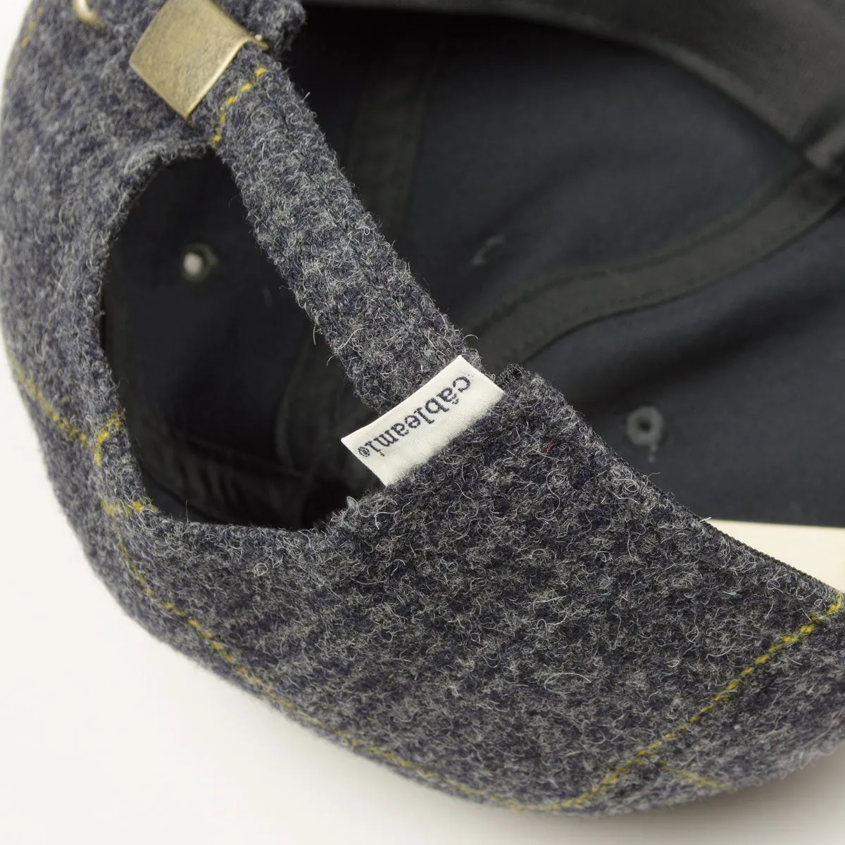 cableami - Wool Classic Check B.B. Cap - Gray