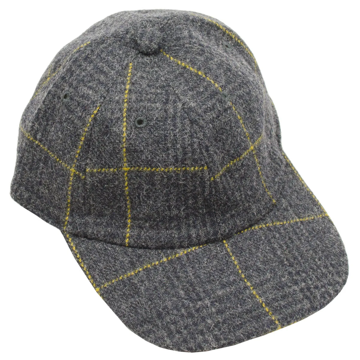 cableami - Wool Classic Check B.B. Cap - Gray