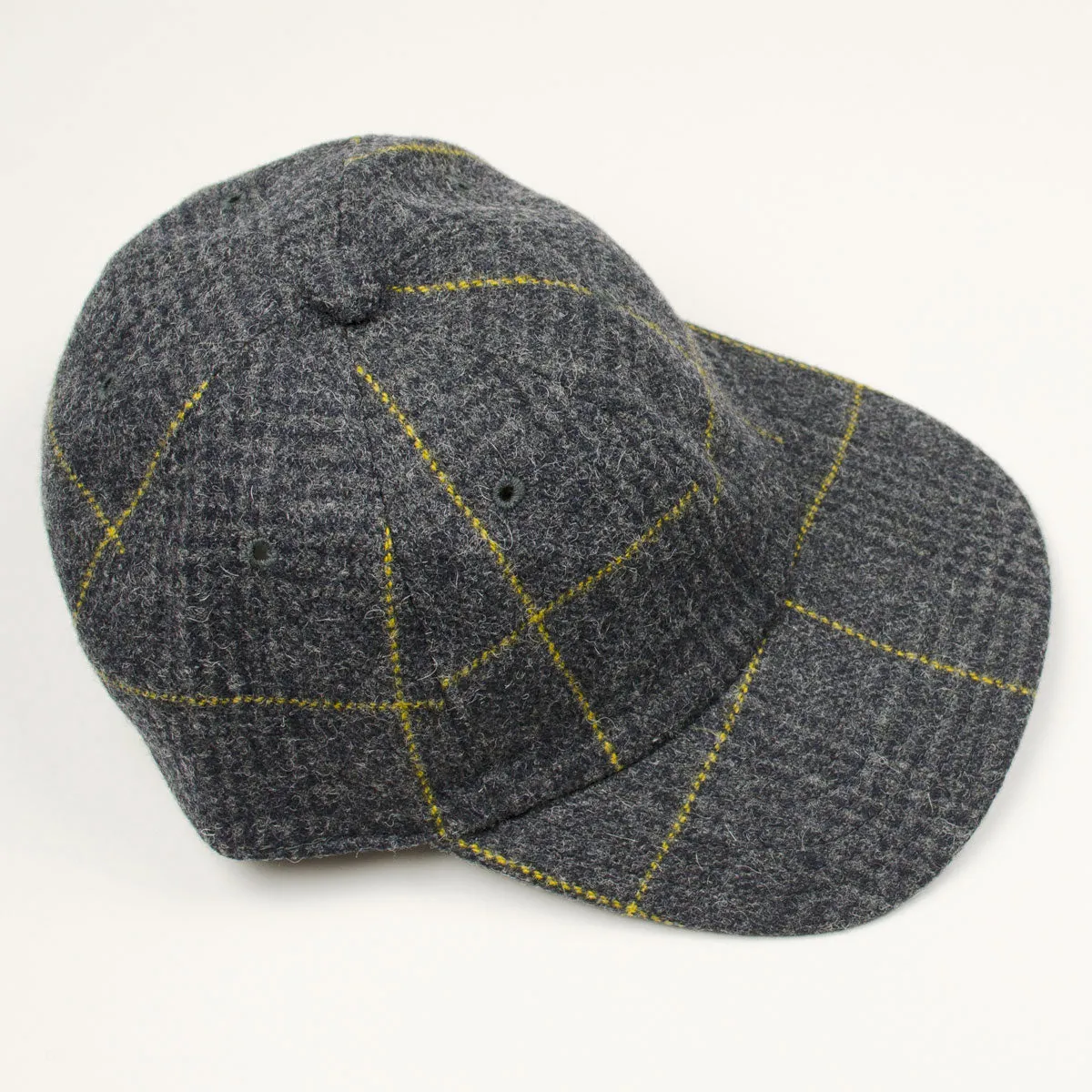 cableami - Wool Classic Check B.B. Cap - Gray