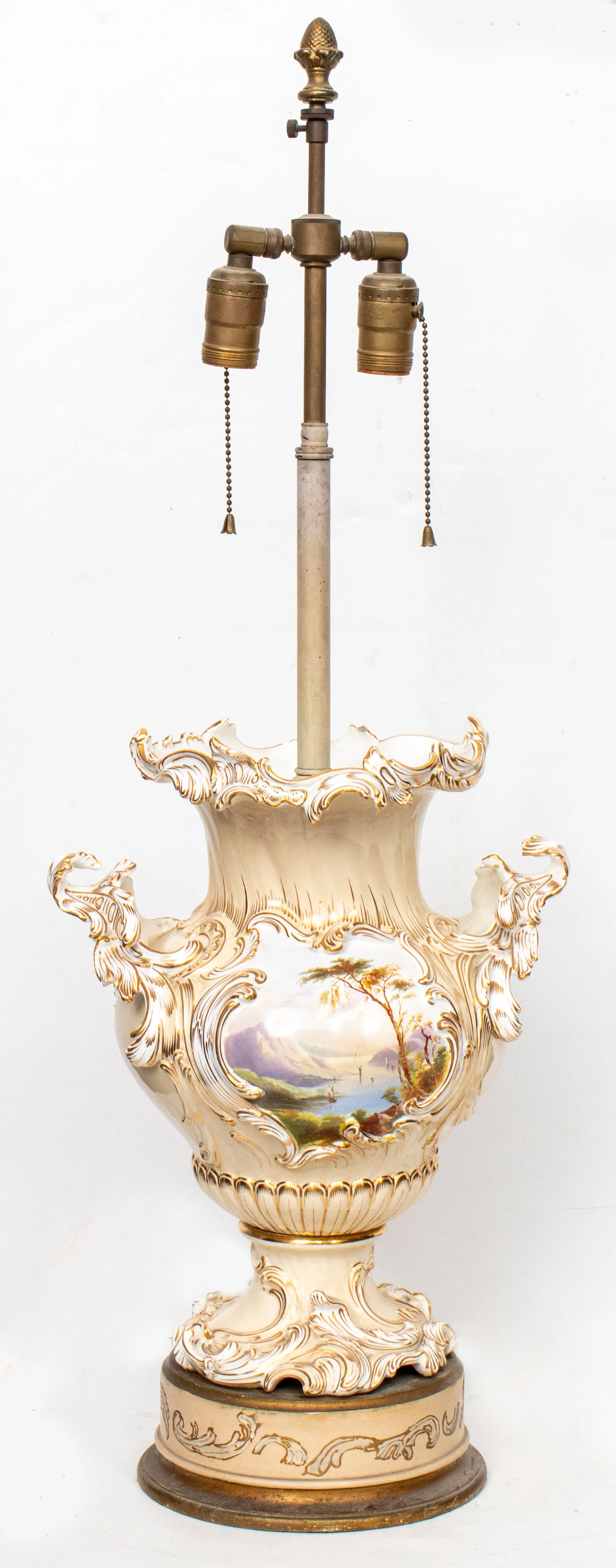 Capodimonte Style Porcelain Table Lamp