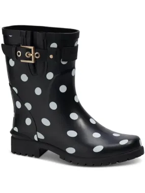 CARINA Womens Round toe Polka Dots Rain Boots