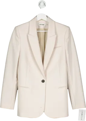 Cefinn Beige Jamie - Wool Blazer UK 10