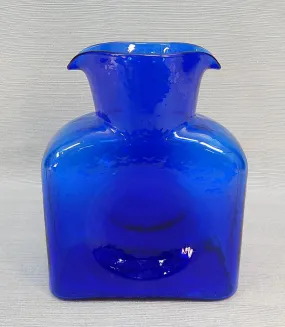 Cobalt Blue Pinch Bottle - Very Good Condition