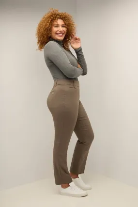 Curvy Pull-on Tummy Control Pants with Real Pockets