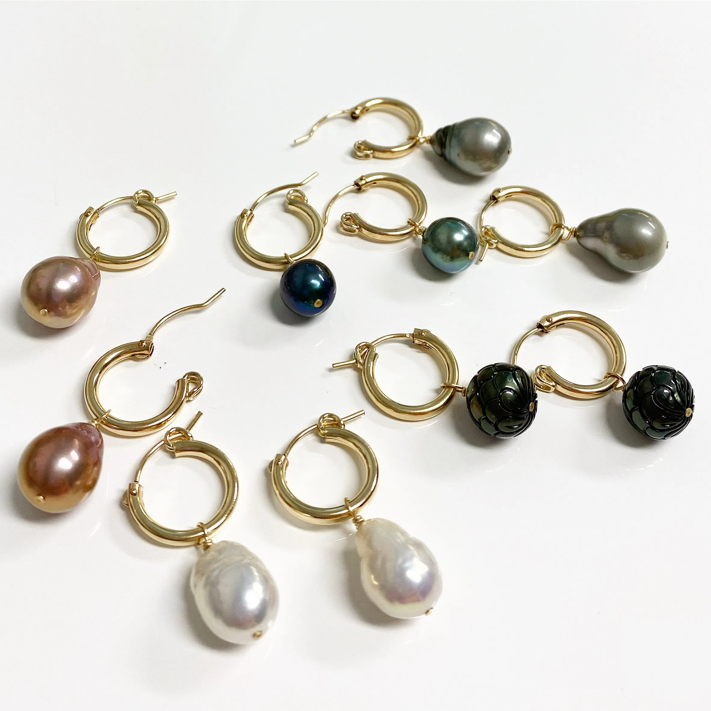 Earrings NOELA - Edison pearls ( E582)