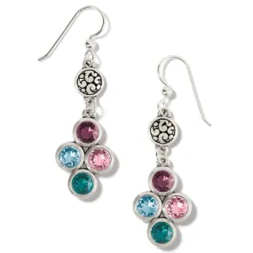 Elora Gems Dots French Wire Earrings