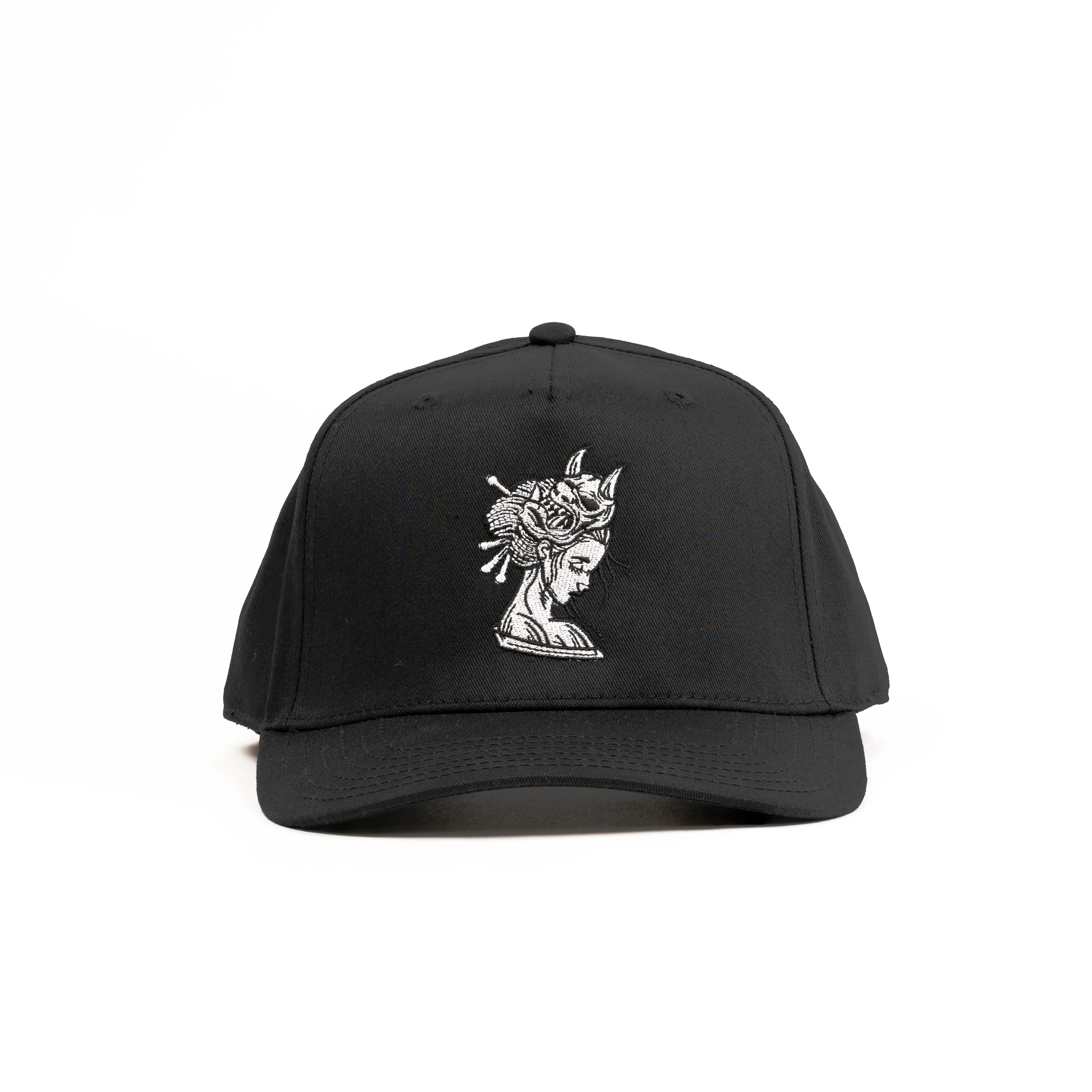 Embroidered Geisha Snapback Hat