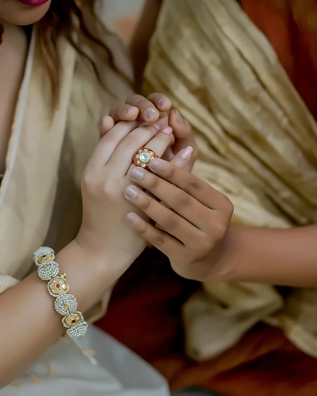 Gajra Pacheli Bangle