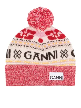 GRAPHIC WOOL BEANIE