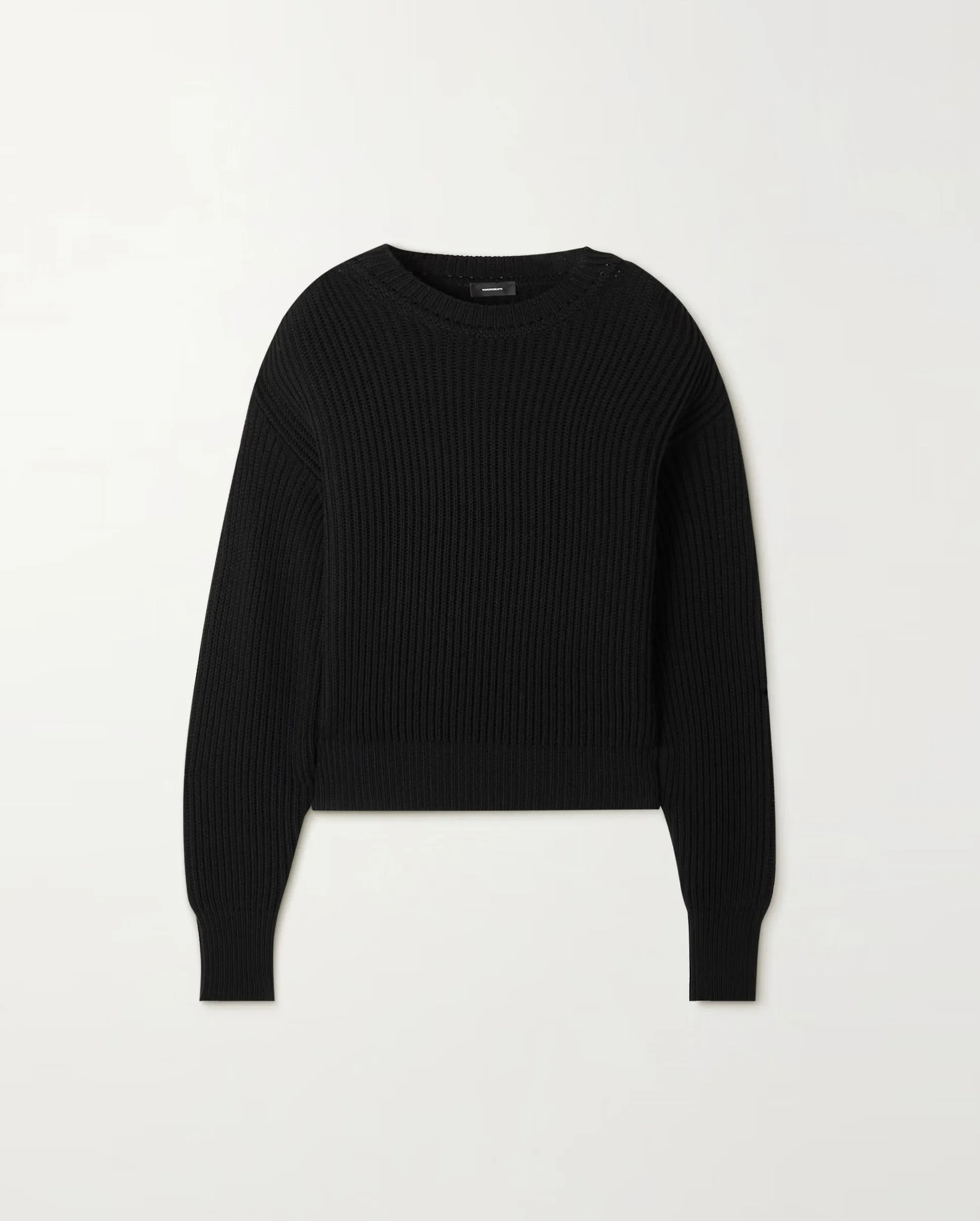 HB KNIT SWEATER / BLACK