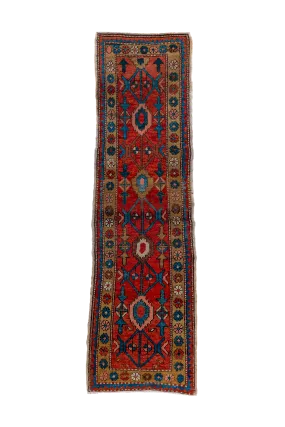 Heriz Vintage Persian Rug 7’2” x 2’2”