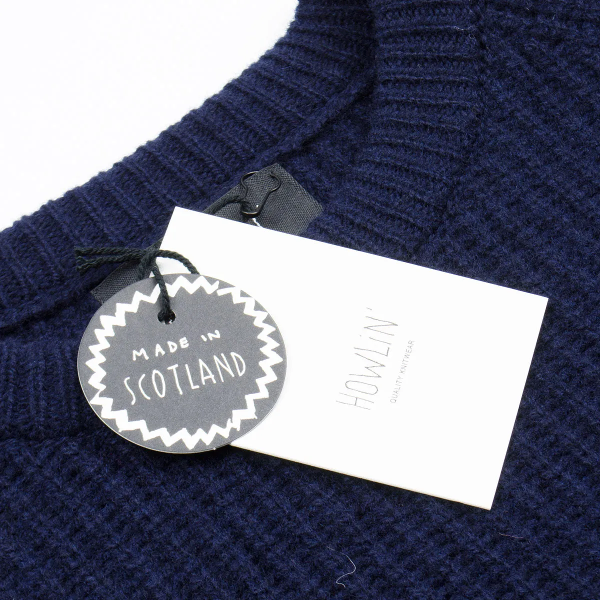 Howlin' - Better World Geelong Wool Sweater - Navy