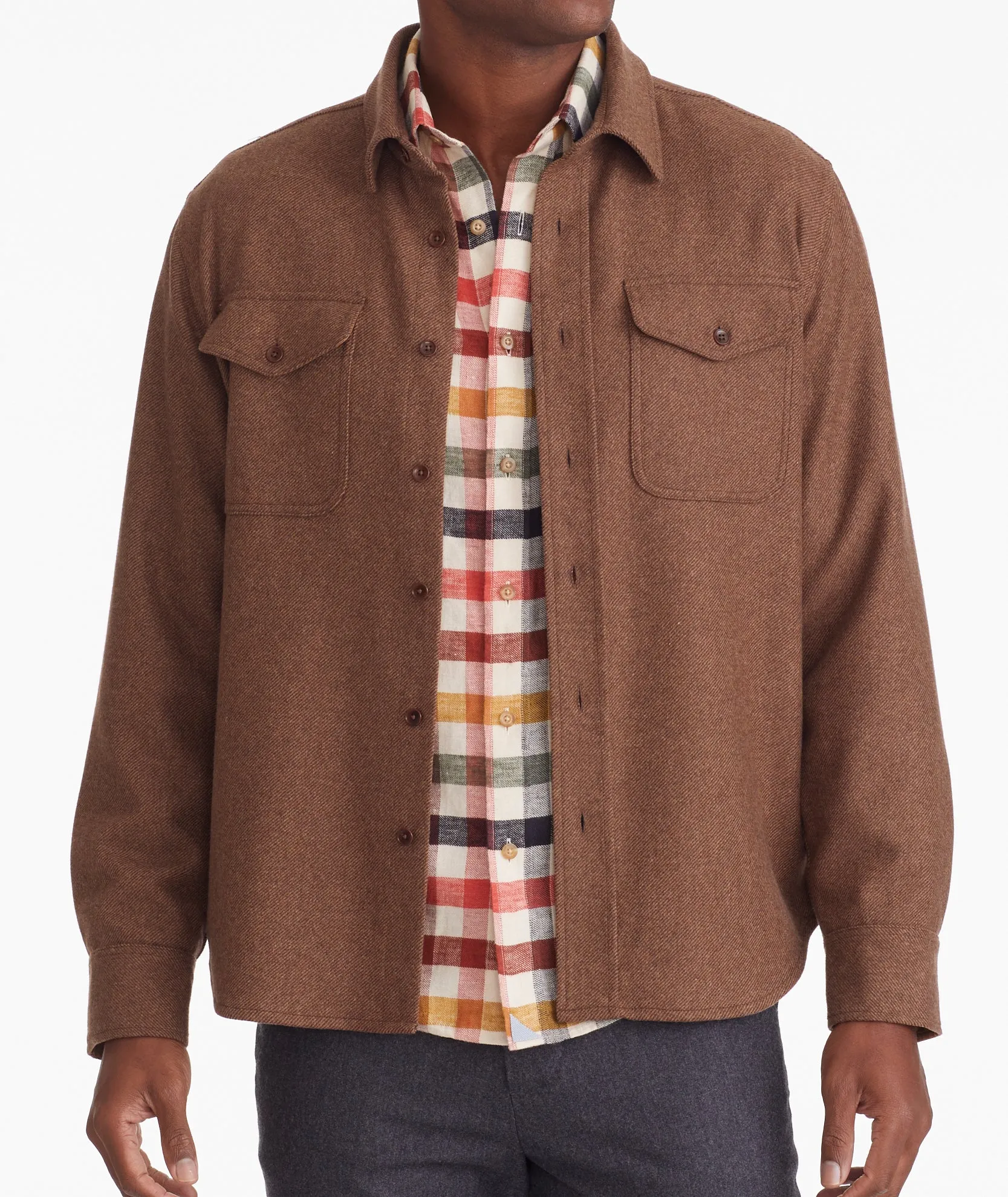 Italian Wool Overshirt - FINAL SALE