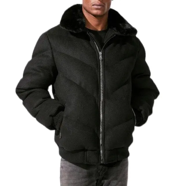 Jordan Craig Everest Wool Bubble Jacket (Black) 91583