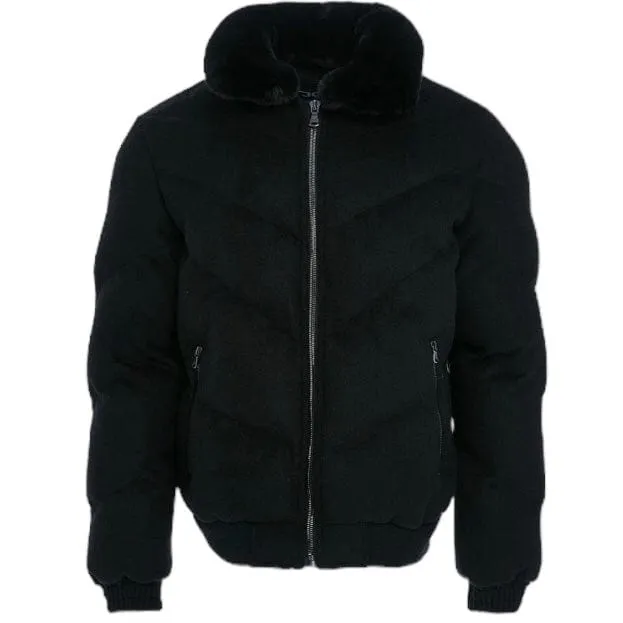 Jordan Craig Everest Wool Bubble Jacket (Black) 91583