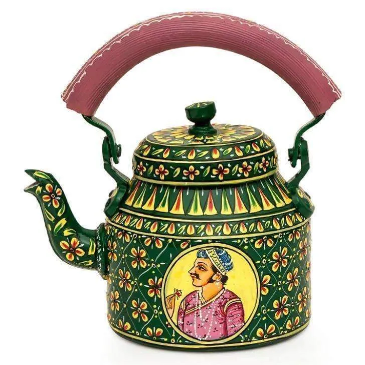 KAUSHALAM SMALL TEA KETTLE - KING & QUEEN