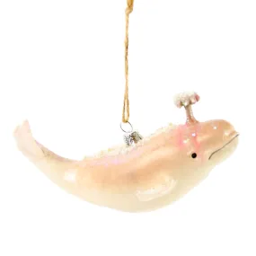 Large Beluga Whale Ornament