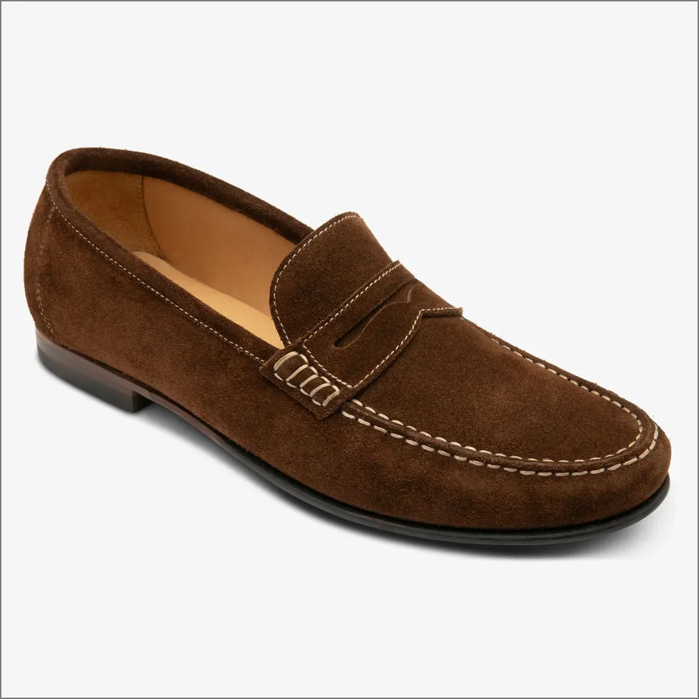 Loake Jefferson Brown Suede Loafer*