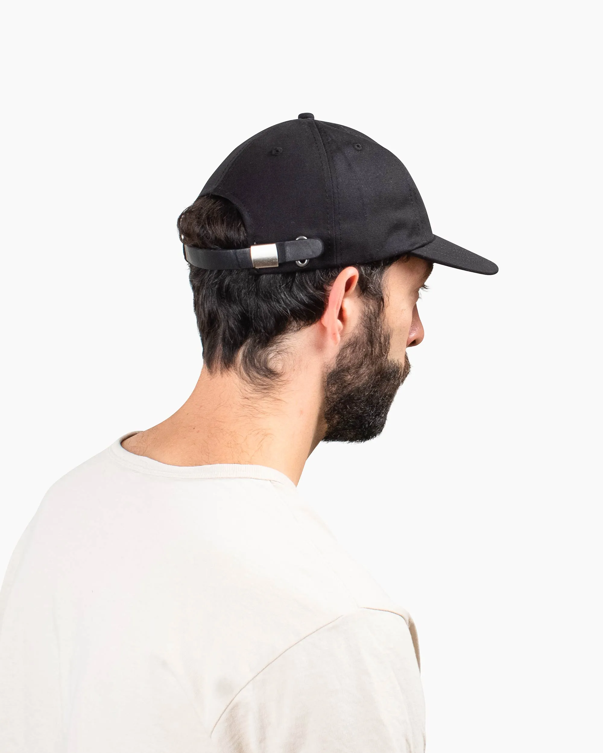 Lost & Found Cotton Twill Cap Black