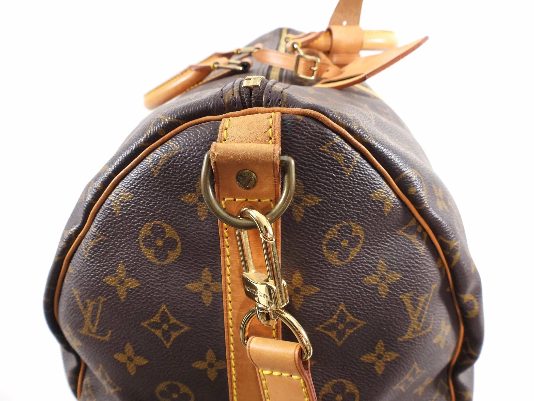 Louis Vuitton Monogram Canvas Keepall 55 Vintage Duffle Bag