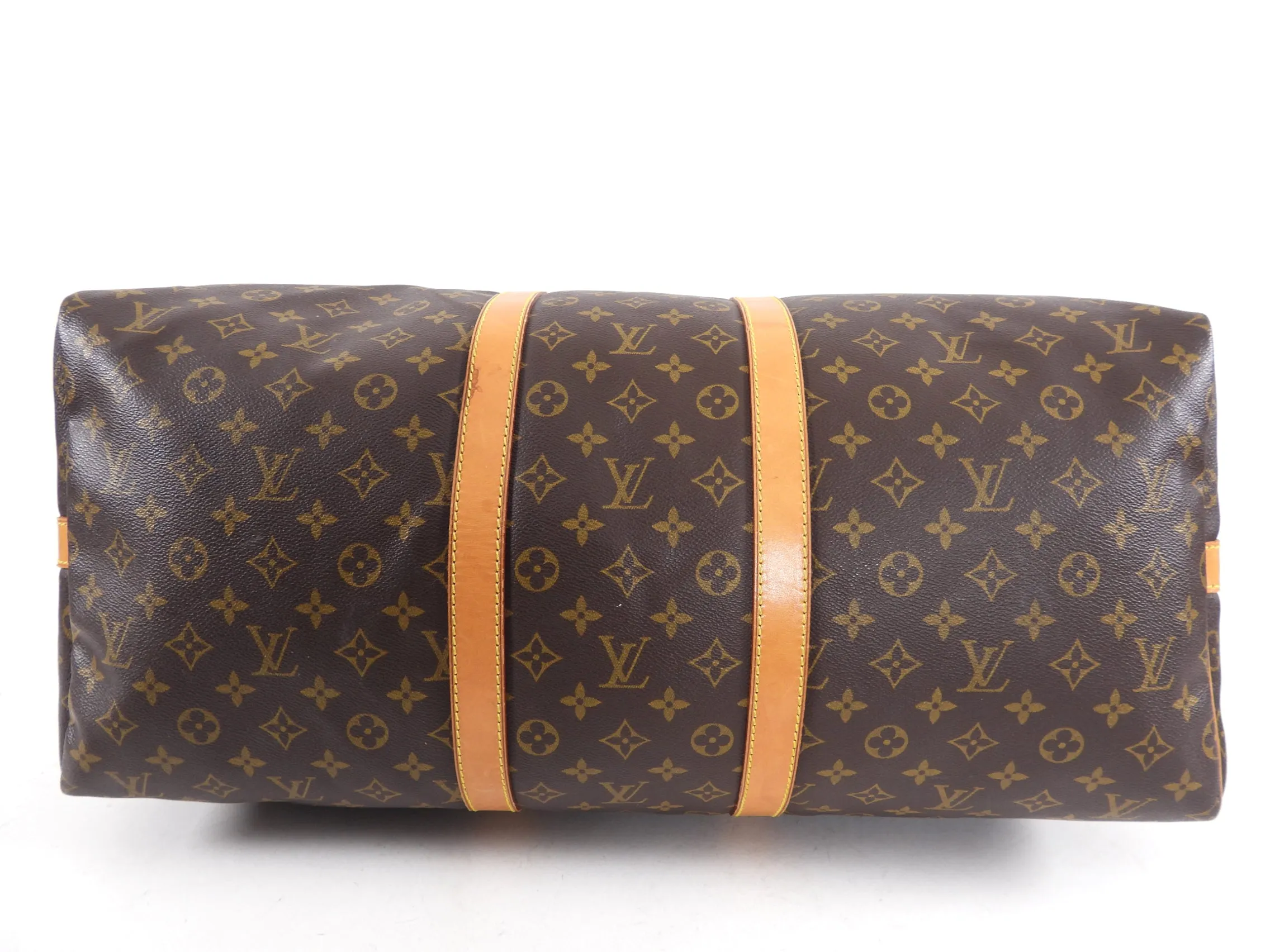 Louis Vuitton Monogram Canvas Keepall 55 Vintage Duffle Bag