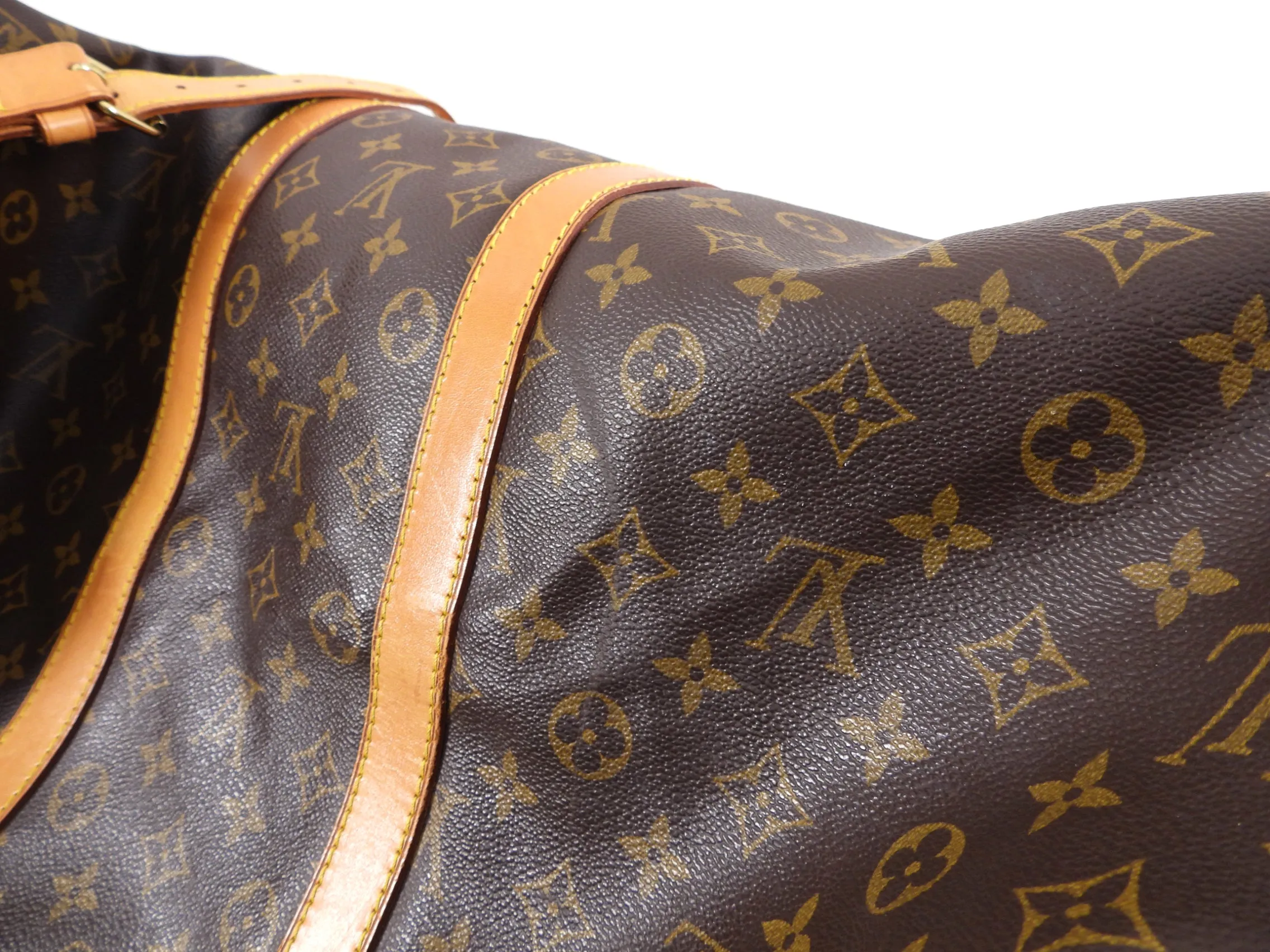 Louis Vuitton Monogram Canvas Keepall 55 Vintage Duffle Bag