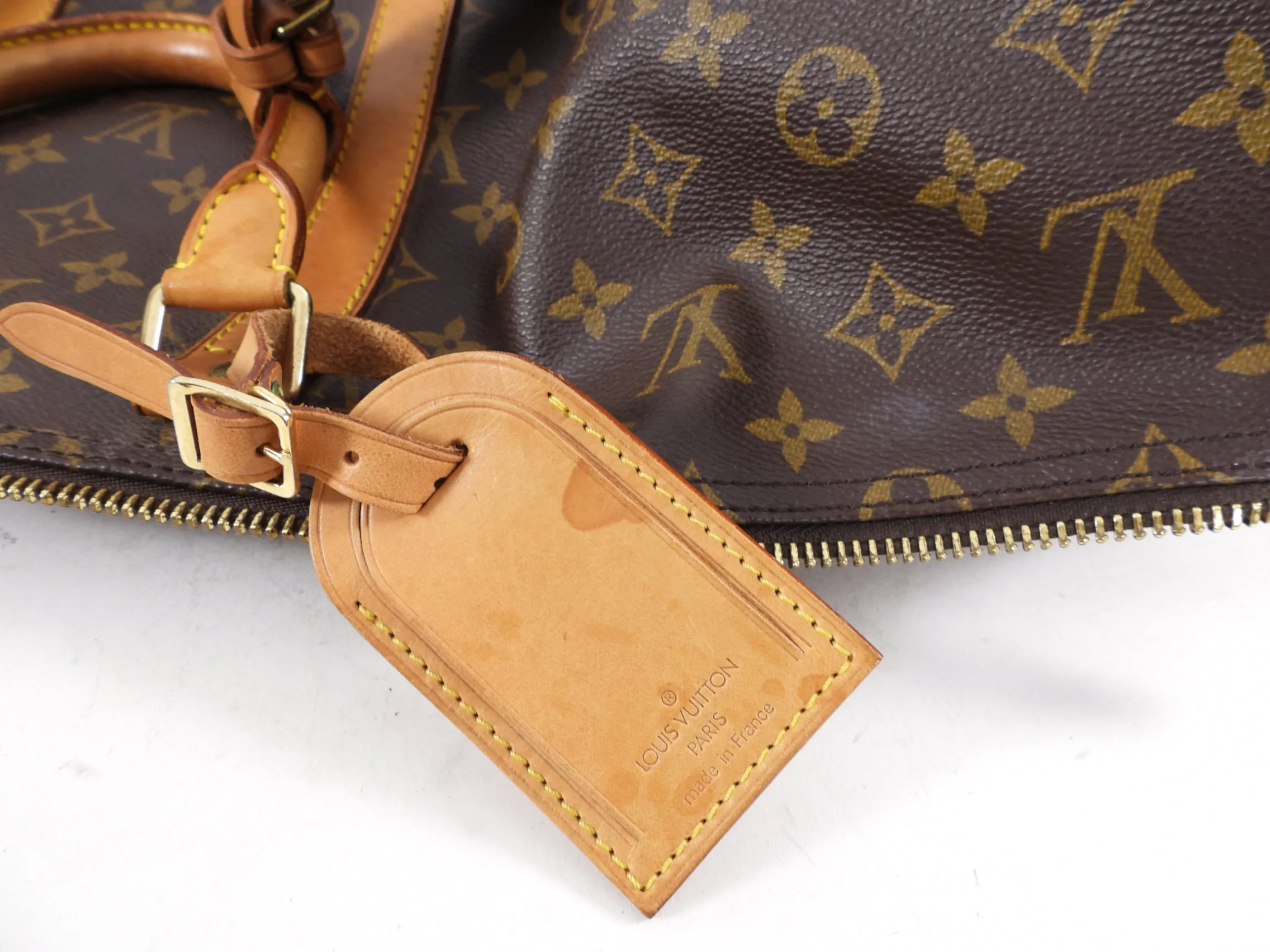 Louis Vuitton Monogram Canvas Keepall 55 Vintage Duffle Bag