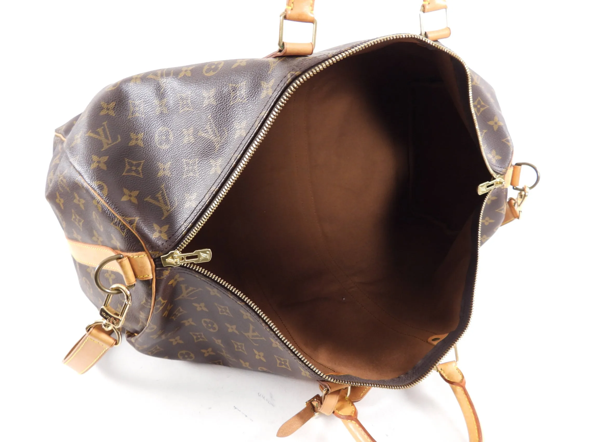 Louis Vuitton Monogram Canvas Keepall 55 Vintage Duffle Bag