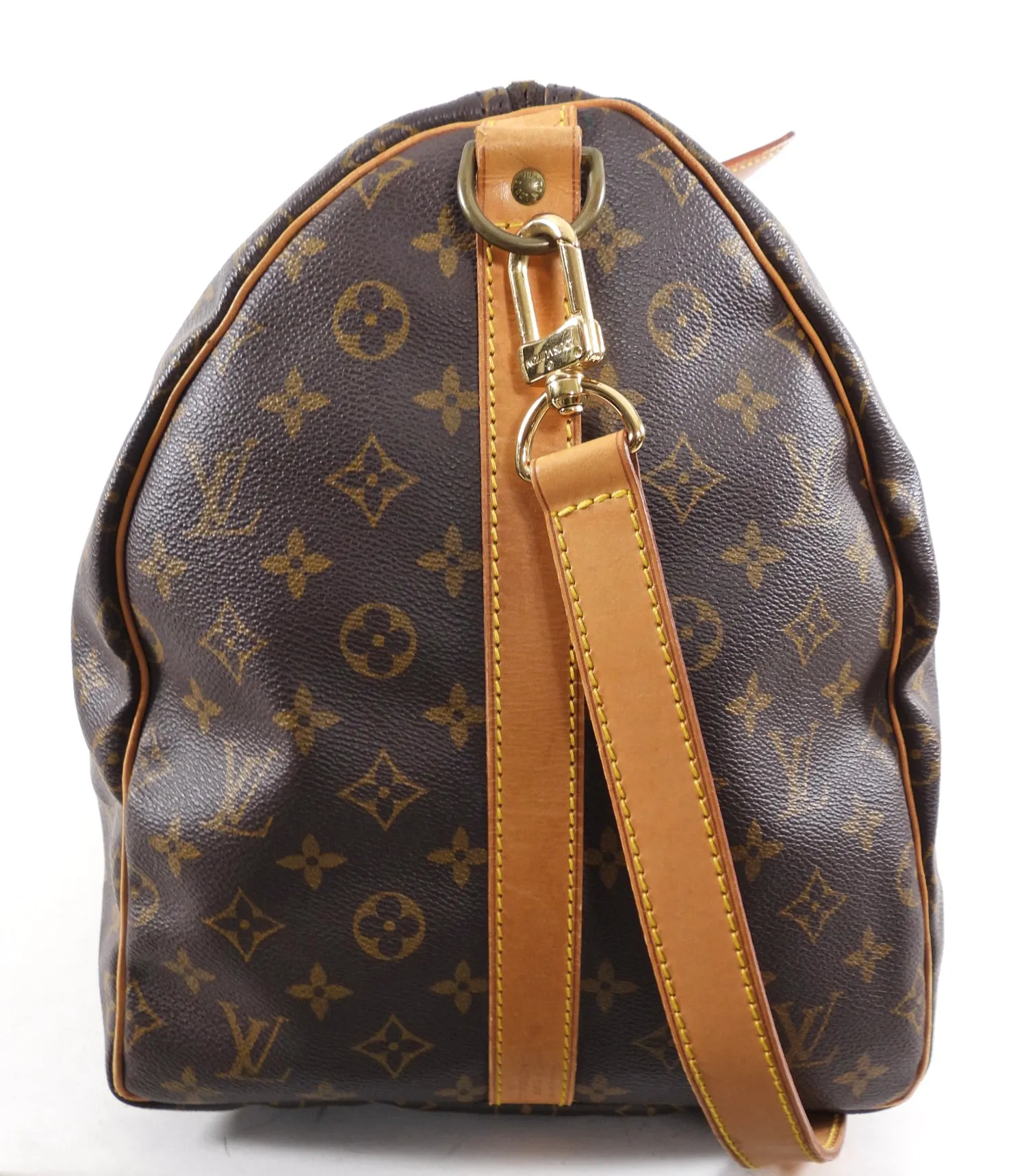 Louis Vuitton Monogram Canvas Keepall 55 Vintage Duffle Bag