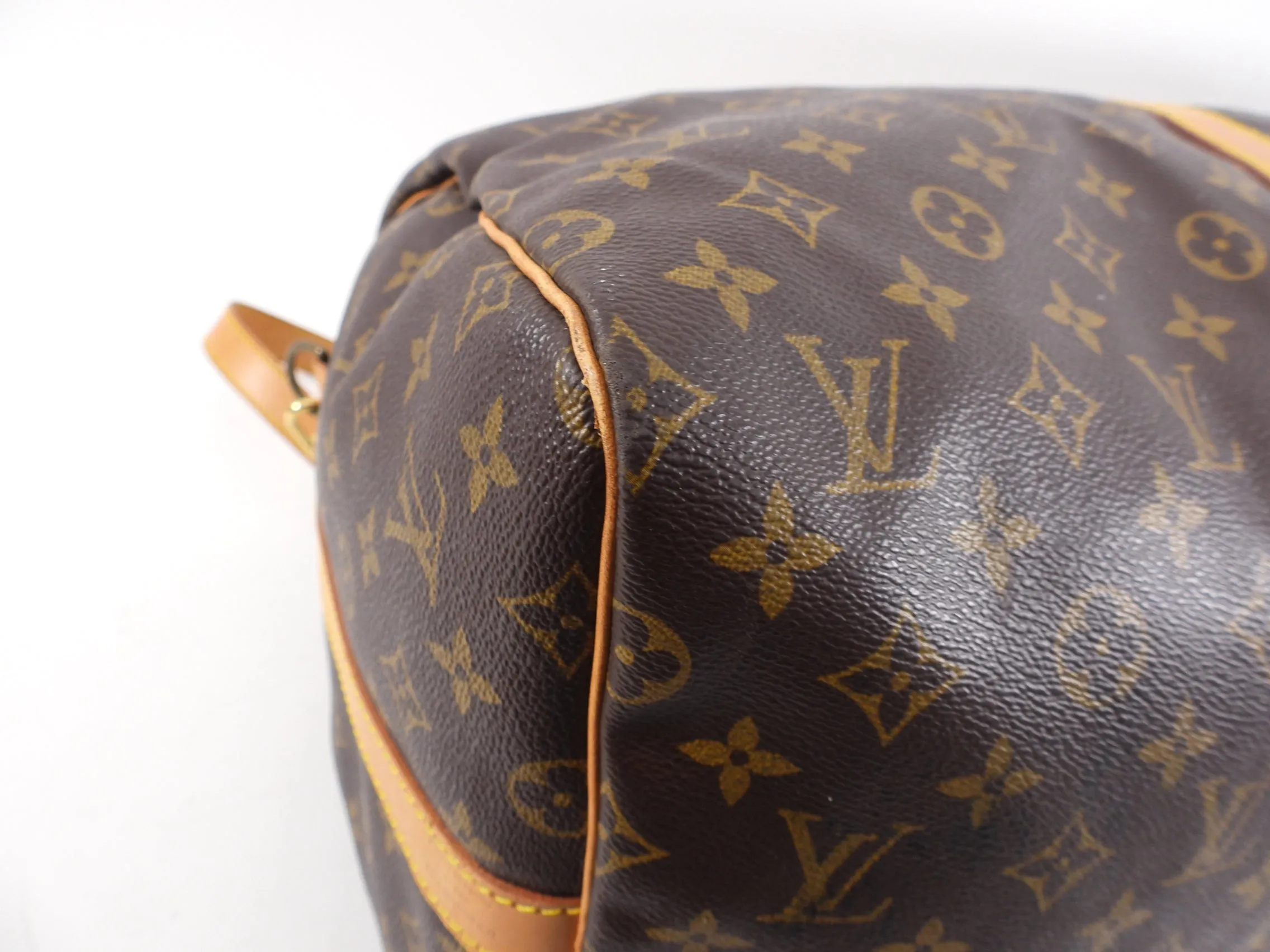 Louis Vuitton Monogram Canvas Keepall 55 Vintage Duffle Bag