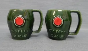 McCoy Promotional Coffee Mugs - Set of 2