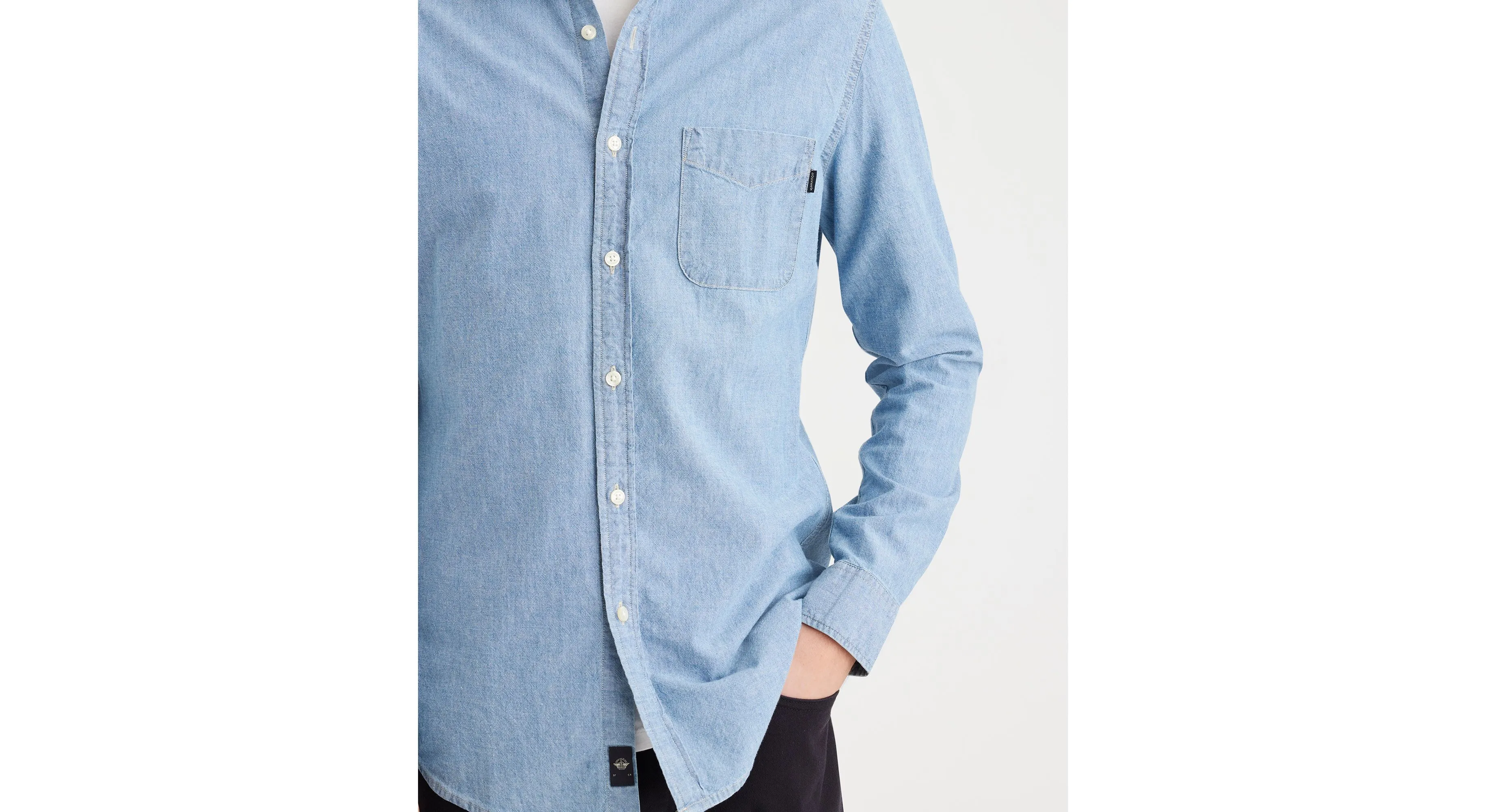 Men's Slim Fit Icon Button Up Shirt