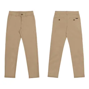 Nukutavake Basic Chino Cotton Pants_Khaki 530-40