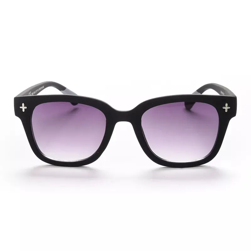 Okkia  - GIOVANNI Unisex Sunglasses - Black Grey