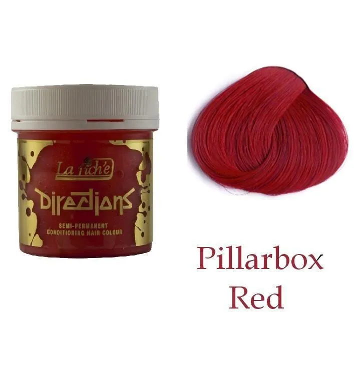 Pillarbox Red Directions Semi-Permanent Hair Colour