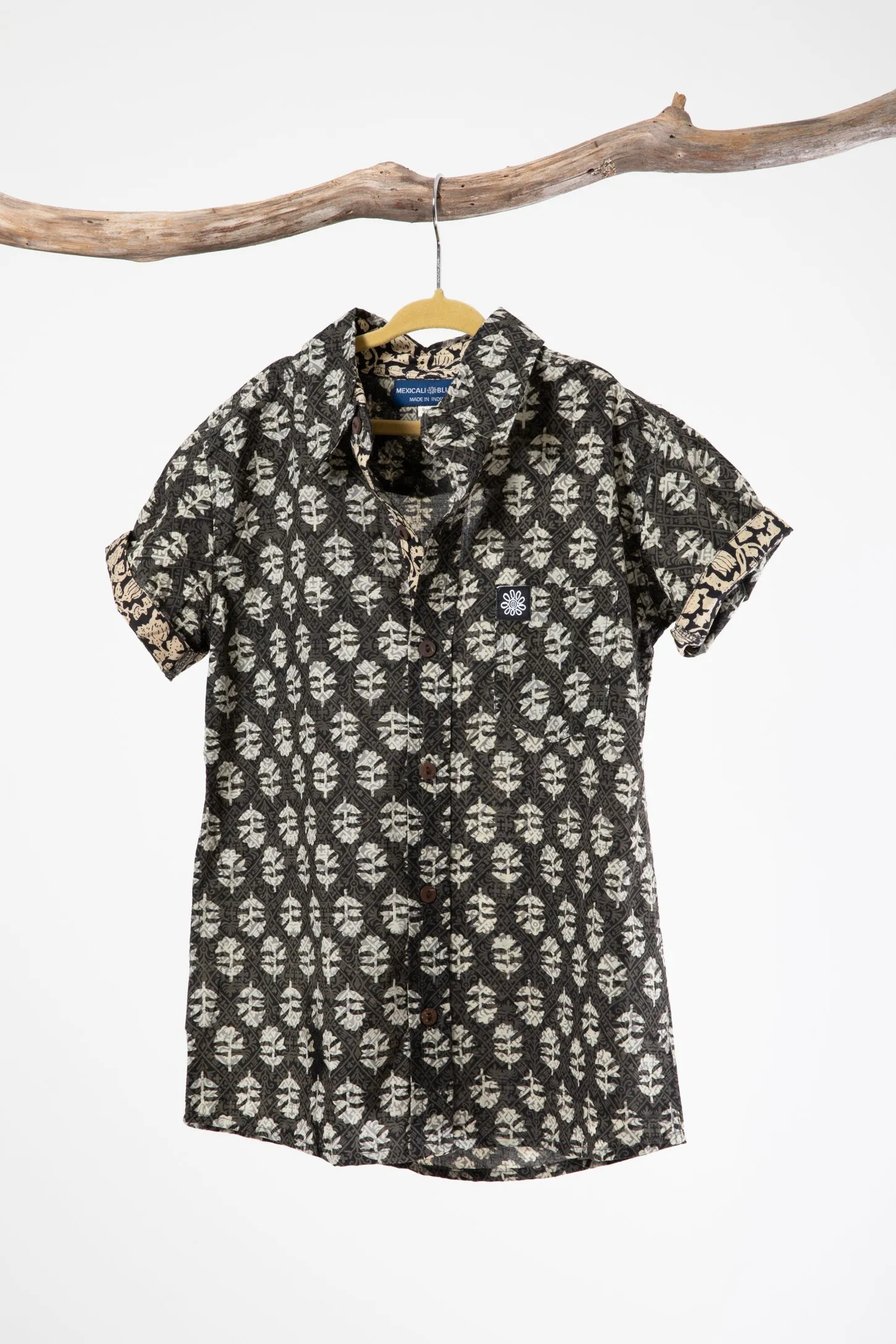 Rohan Kids Indian Block Print Shirt