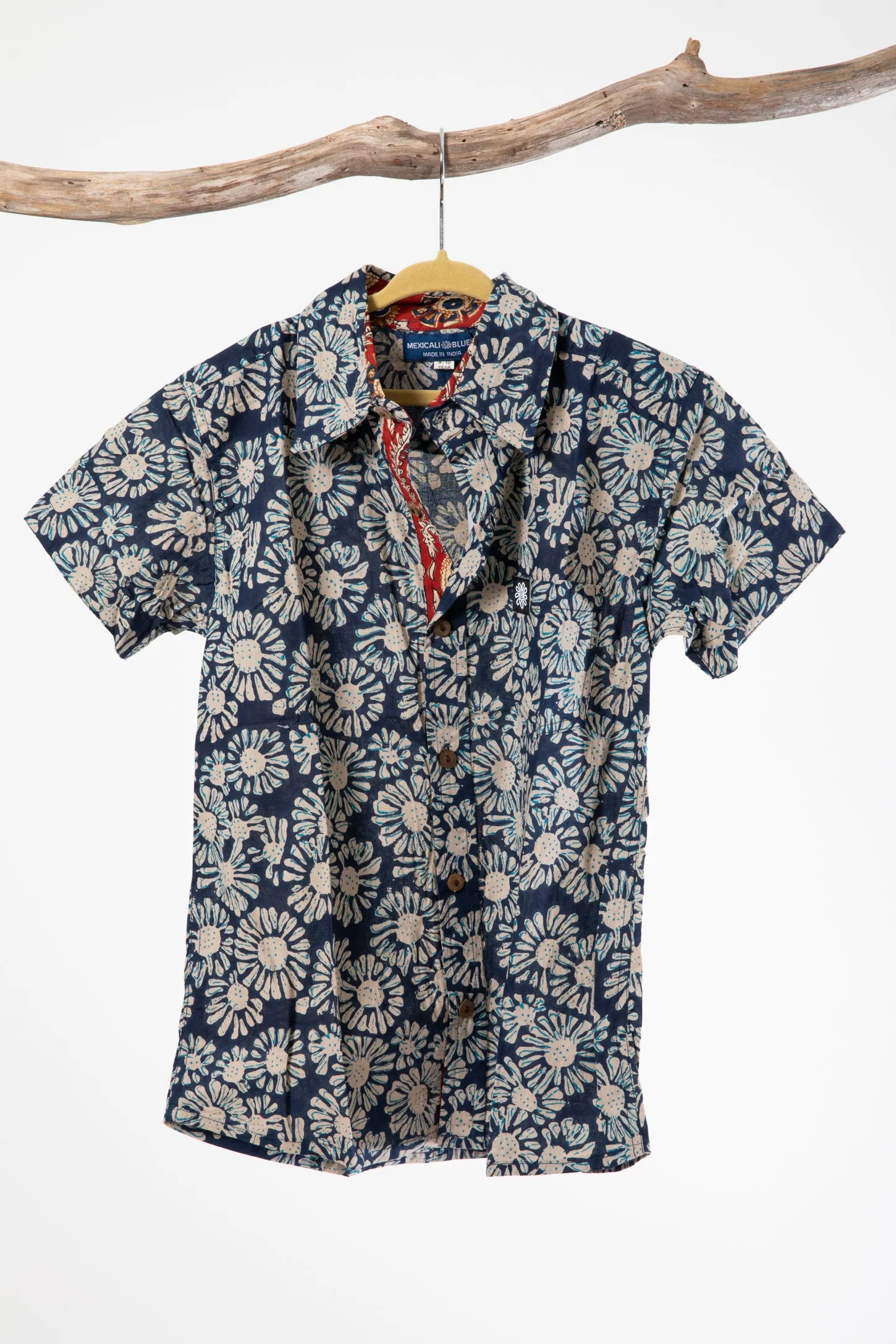 Rohan Kids Indian Block Print Shirt