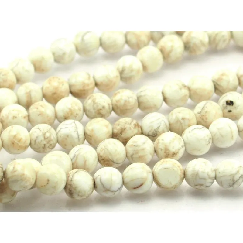 Sacred Shank Shell Mala 8mm